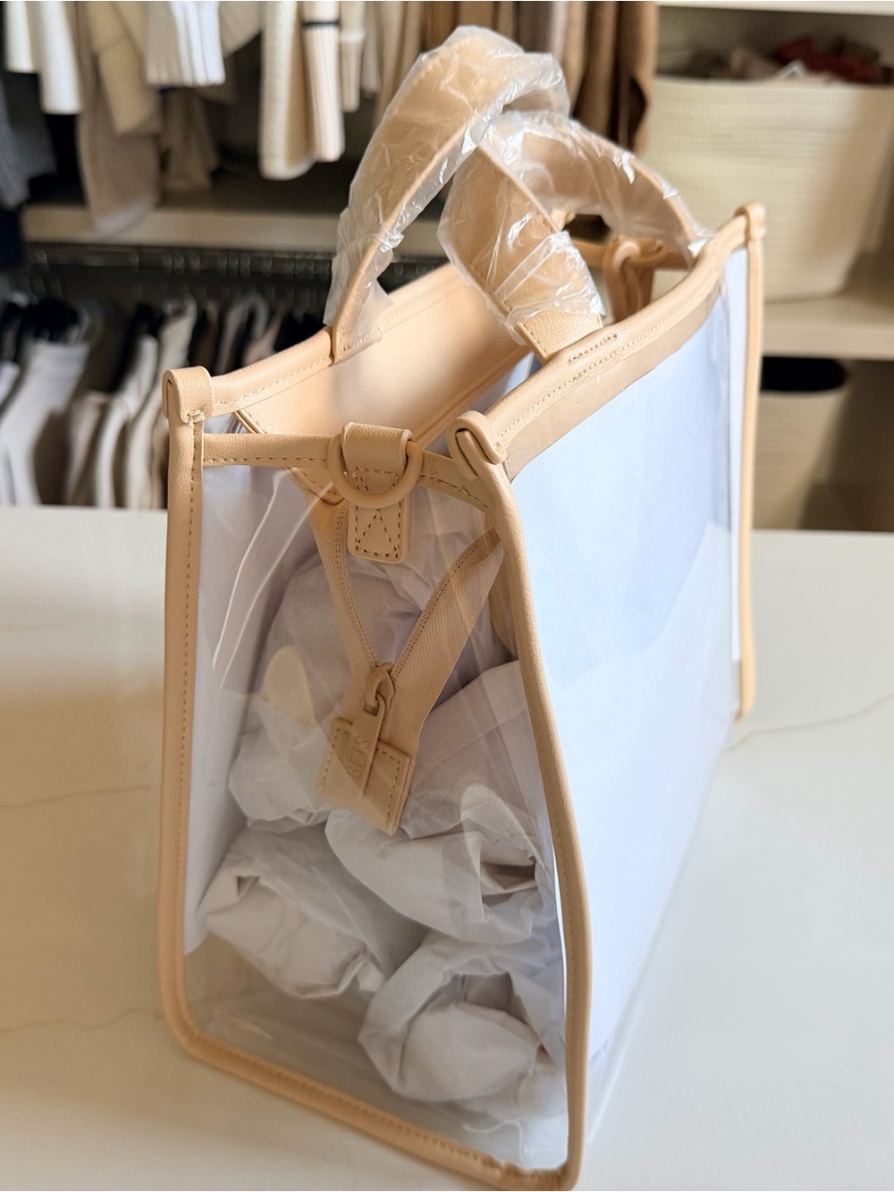 Béis Stadium Tote Bag in Beige - Picture 5 of 7